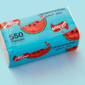مناديل ورقية برائحة البطيخ