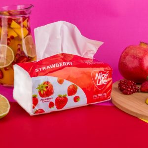 مناديل ورقية برائحة الفراوله