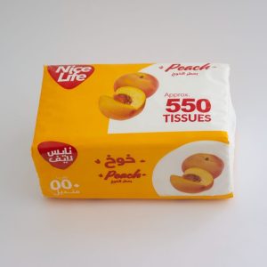 مناديل ورقية برائخة الخوخ