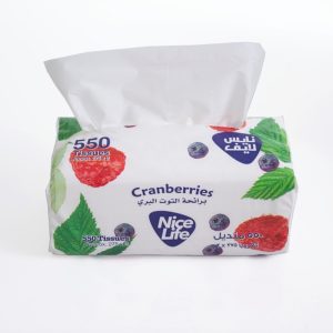 مناديل ورقية برائحة التوت