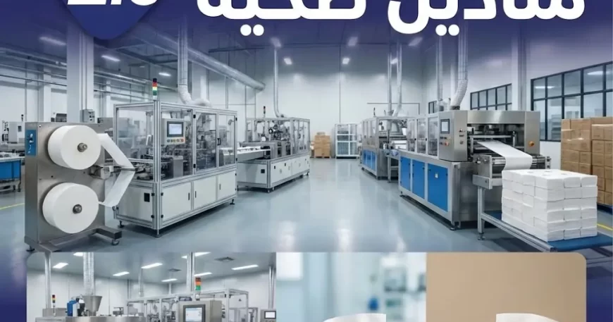 مصانع مناديل صحية