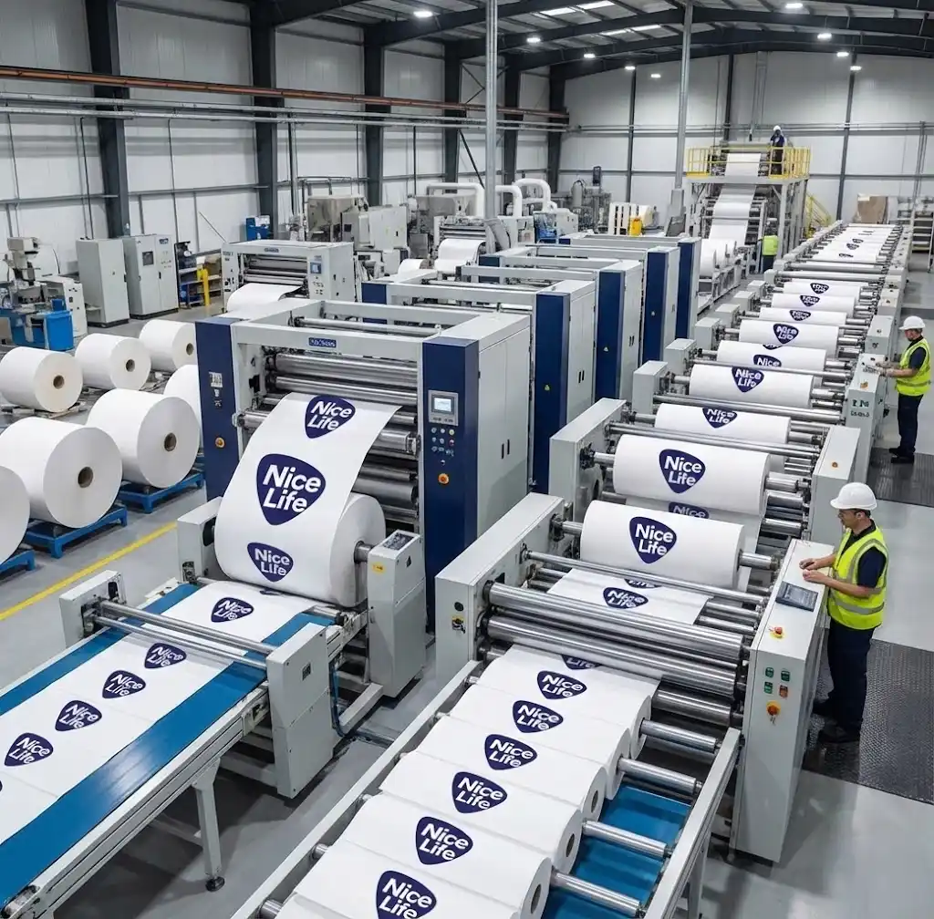 تصنيع المناديل الورقية